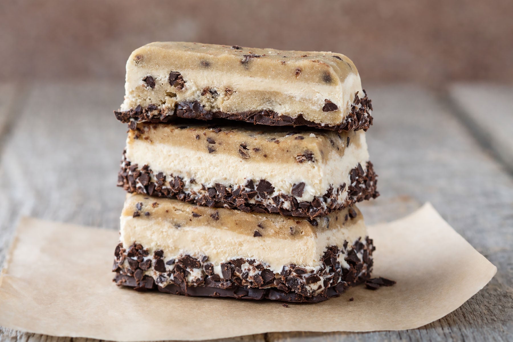 Sugar free cookie dough ice cream bars